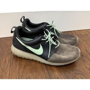 Nike Roshe One Premium Sneakers Athletic Shoes Mens 10 Gray Mint Lace 525234-003